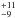 \hbox{$^{+11}_{-9}$}