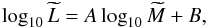 \hbox{$\widetilde{L}=\frac{L^{\rm cor}}{E(z)10^{44}{\rm erg/s}}$}