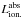 \hbox{$L^\mathrm{abs}_\mathrm{ion.}$}