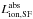 \hbox{$L^\mathrm{abs}_\mathrm{ion, SF}$}
