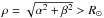 \hbox{$\rho=\sqrt{\alpha^{2}+\beta^{2}} > R_{\odot}$}