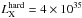 \hbox{$L^{\rm hard}_{\rm X} = 4\times 10^{35}$}