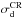 \hbox{$\rm \sigma_d^{CR}$}