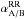 \hbox{$\alpha_{\rm A/B}^{\rm RR}$}
