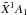 \hbox{$\tilde{X}^1 A_1$}