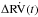 \hbox{$\dot{\Delta {\rm RV}(t)}$}