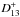 \hbox{$D_{13}^+$}