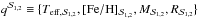 Mathematical equation: \hbox{$q^{{\cal S}_{1,2}} \equiv \{T_{\rm eff, {\cal S}_{1,2}}, {\rm [Fe/H]}_{{\cal S}_{1,2}}, M_{{\cal S}_{1,2}}, R_{{\cal S}_{1,2}}\}$}