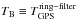 Mathematical equation: \hbox{$T_\mathrm{B}\equiv T_\mathrm{GPS}^\mathrm{ring-filter}$}
