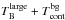 Mathematical equation: \hbox{$T_\mathrm{B}^\mathrm{large}+ T_\mathrm{cont}^\mathrm{bg}$}