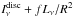 Mathematical equation: \hbox{$I^{\rm disc}_\nu+fL_\nu/R^2$}