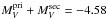 Mathematical equation: \hbox{$M_V^{\rm pri} + M_V^{\rm sec} = -4.58$}