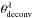 Mathematical equation: \hbox{$\theta_{\rm deconv}^{\lambda}$}