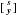 Mathematical equation: \hbox{$[\begin{smallmatrix}\vec{s}\\ \vec{y}\end{smallmatrix}]$}