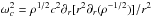 Mathematical equation: \hbox{$\omega_c^2 = \rho^{1/2}c^2 \partial_r [r^2 \partial_r (\rho^{-1/2})]/r^2 $}