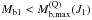 Mathematical equation: \hbox{$M_{\rm b1}<M_{\rm b,max}^{(\rm Q)}(J_1)$}
