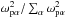 Mathematical equation: \hbox{$\omega_\mathrm{p\alpha}^{2}/\sum_{\alpha}\omega_\mathrm{p\alpha}^{2}$}