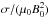 Mathematical equation: \hbox{$\sigma/(\mu_0 B_0^2)$}