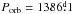 Mathematical equation: \hbox{$\Porb=1386\fd1$}