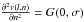Mathematical equation: \hbox{$\frac{\partial^2 \nu(l,n)}{\partial n^2} = G(0, \sigma)$}
