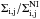 Mathematical equation: \hbox{$\Sigma_\mathrm{i,j}/\Sigma_\mathrm{i,j}^\mathrm{NI}$}