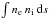 Mathematical equation: \hbox{$\int n_{\rm e}\,n_{\rm i}\,{\rm d}s$}