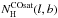 Mathematical equation: \hbox{$N_{\rm H}^{\rm{COsat}}(l,b) $}