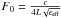 Mathematical equation: \hbox{$F_0=\frac{c}{4L\sqrt{\epsilon_{\rm eff}}}$}