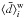 Mathematical equation: \hbox{$\langle \bar d\rangle^{\rm w}_i$}