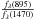 Mathematical equation: \hbox{$\frac{f_{\lambda}(895)}{f_{\lambda}(1470)}$}