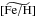 Mathematical equation: \hbox{$\widetilde{\rm [Fe/H]}$}