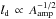 Mathematical equation: \hbox{$l_{\rm d}\,\propto\,A_{\rm amp}^{-1/2}$}