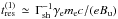 Mathematical equation: \hbox{$t_{\rm res}^{(1)}\,\simeq\,\Gamma_{\rm sh}^{-1}\gamma_{\rm e} m_{\rm e} c/(e B_{\rm u})$}