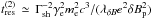 Mathematical equation: \hbox{$t_{\rm res}^{(2)}\,\simeq\,\Gamma_{\rm sh}^{-2}\gamma_{\rm e}^2m_{\rm e}^2c^3/(\lambda_{\delta B}e^2\delta B_{\rm p}^2)$}