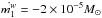 Mathematical equation: \hbox{$\dot{m^w_1}=-2\times 10^{-5} M_\odot $}