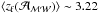 \hbox{$\langle z_{\rm f}(\mathcal{A}_{\mathcal{MW}})\rangle \sim3.22$}