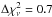 \hbox{$\Delta\chi_{\nu}^{2}=0.7$}
