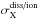 \hbox{$\sigma^\text{diss/ion}_\text{X}$}