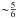 \hbox{${\sim} \frac{5}{6}$}