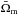 \hbox{$\bar \Omega_{\rm m}$}