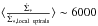 \hbox{$\langle \frac{\dot{\Sigma}_{\rm *}}{\dot{\Sigma}_{\rm *, local\ spirals}} \rangle \sim 6000$}