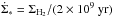 \hbox{$\dot{\Sigma}_*=\Sigma_{\rm H_2}/(2 \times 10^9~{\rm yr})$}