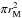 \hbox{$\pi r_{\rm M}^2$}