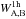 \hbox{$W^{\rm 1h}_{\rm A,B}$}