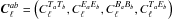\hbox{$\vec{C}^{ab}_\ell = \left(C_\ell^{T_aT_b},C_\ell^{E_aE_b},C_\ell^{B_aB_b},C_\ell^{T_aE_b}\right)$}