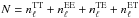 \hbox{$N=n^{\rm TT}_\ell+n^{\rm EE}_\ell+n^{\rm TE}_\ell+n^{\rm ET}_\ell$}