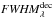 \appendix \setcounter{section}{1} \begin{equation} \label{eq-sizecorrect} {\it FWHM}_{\lambda}^{\rm dec}=\sqrt{{{\it FWHM}_{\lambda}^{\rm obs}}^2-{HPBW_{\lambda}}^2}, \end{equation}