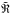 \hbox{$\tilde{\mathfrak{R}}$}