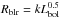 \hbox{$R_{\rm blr}= k L_{\rm bol}^{0.5}$}