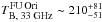 \hbox{$T_{\mbox{\tiny{B, 33~GHz}}}^{\mbox{\tiny{FU\,Ori}}}\sim210_{-51}^{+81}$}